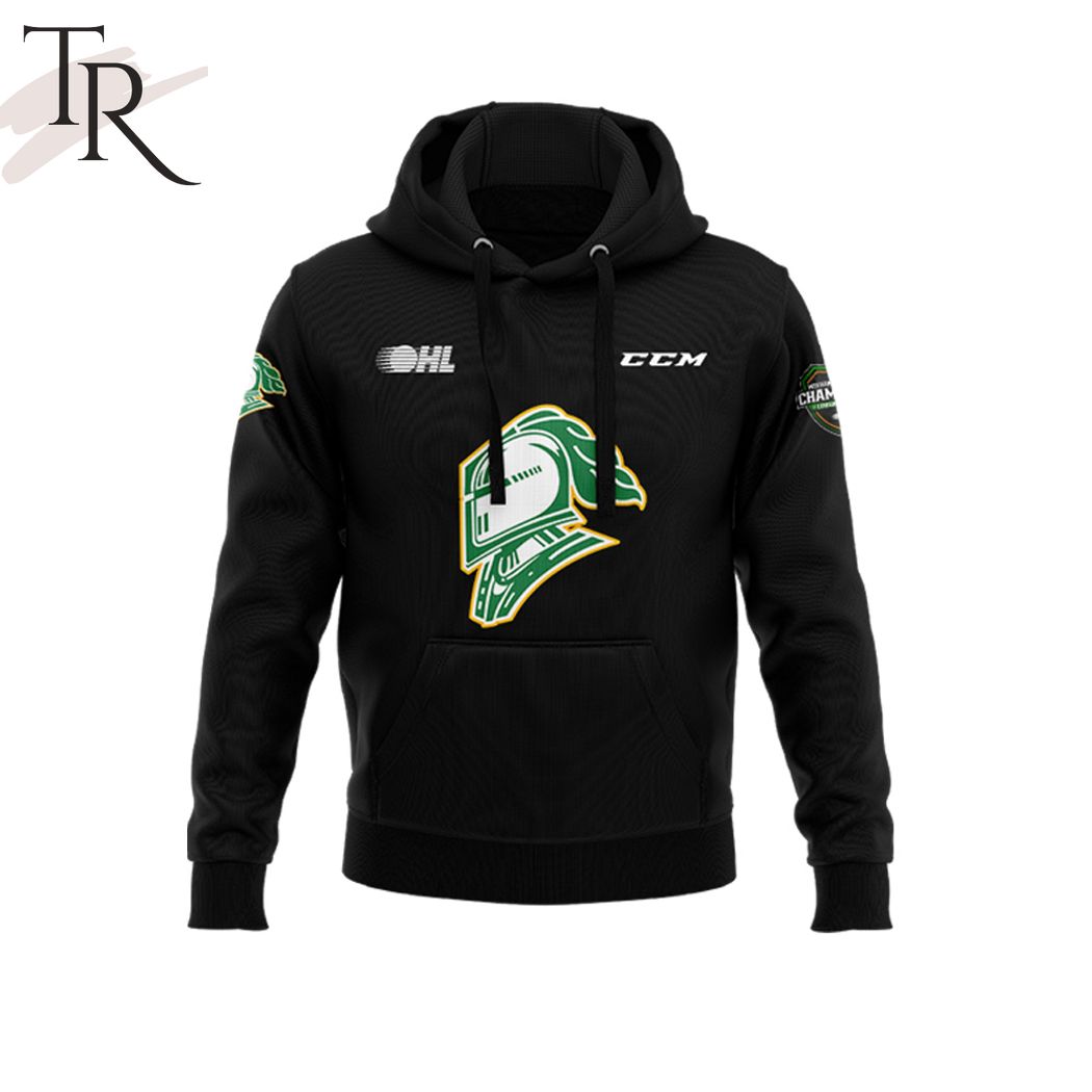 OHL London Knights Western Conference Champions 23-24 Hoodie, Longpants, Cap - Black