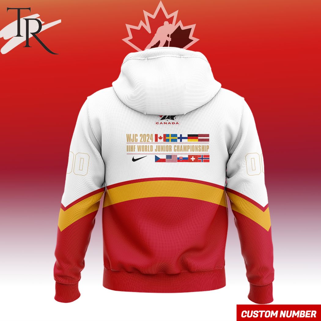 Canada Hockey WJC 2024 IIHF Wolrd Junior Championship Hoodie
