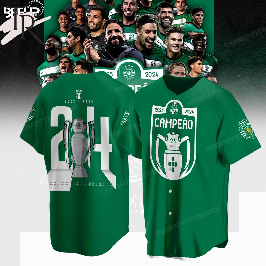 Sporting Clube de Portugal Champion 2024 Hoodie - Green