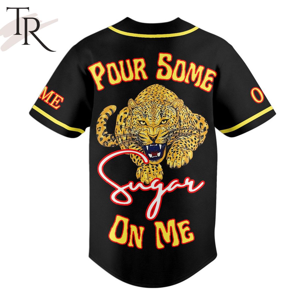 Def Leppard Pour Some Sugar On Me Custom Baseball Jersey