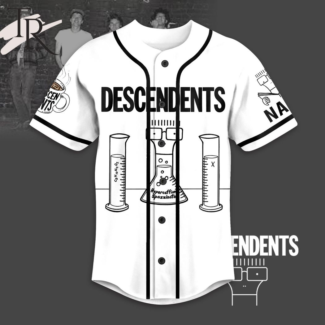 Descendents European Tour 2024 Custom Baseball Jersey