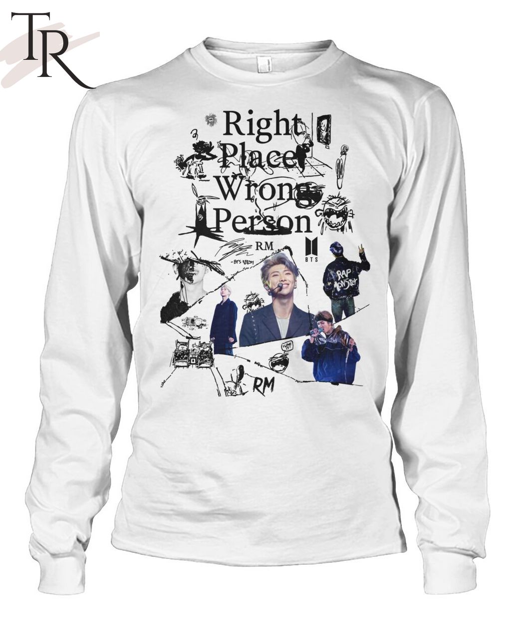 BTS Right Place Wrong Person RM T-Shirt