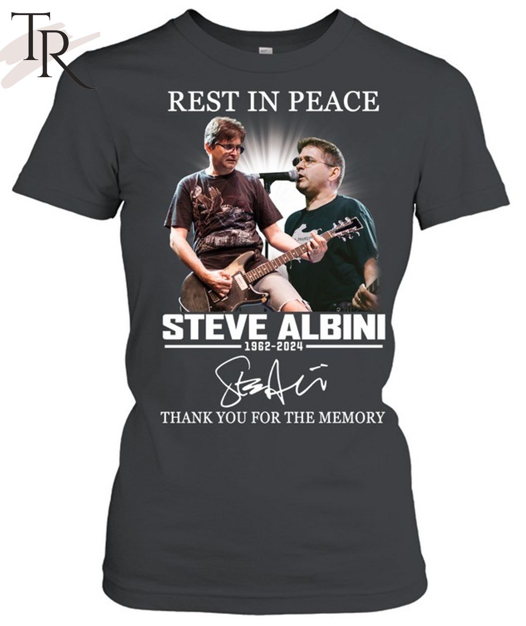 Rest In Peace Steve Albini 1962-2024 Thank You For The Memories T-Shirt