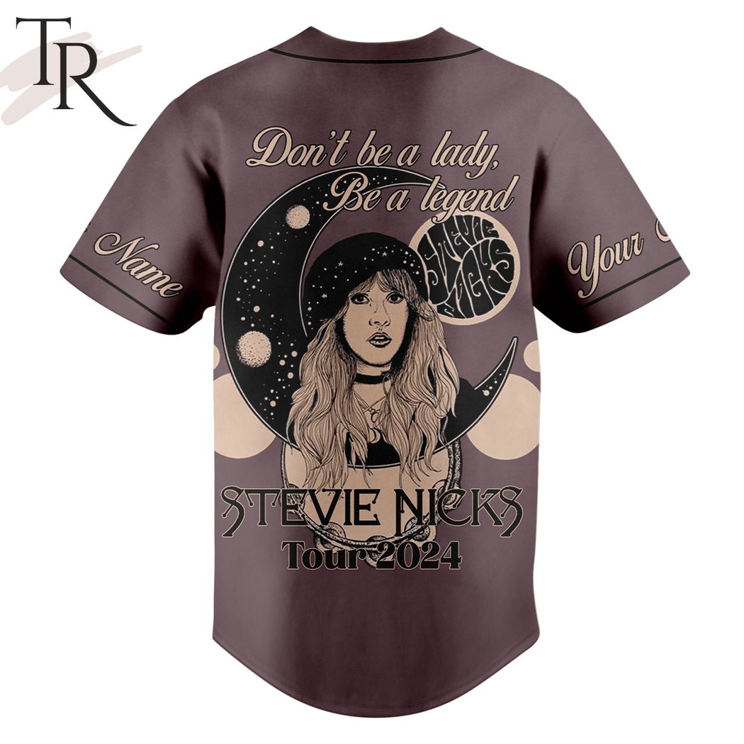 Stevie Nicks Tour 2024 Custom Baseball Jersey