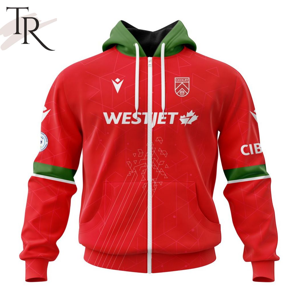 Cavalry FC Personalized 2024 Home Kits Hoodie