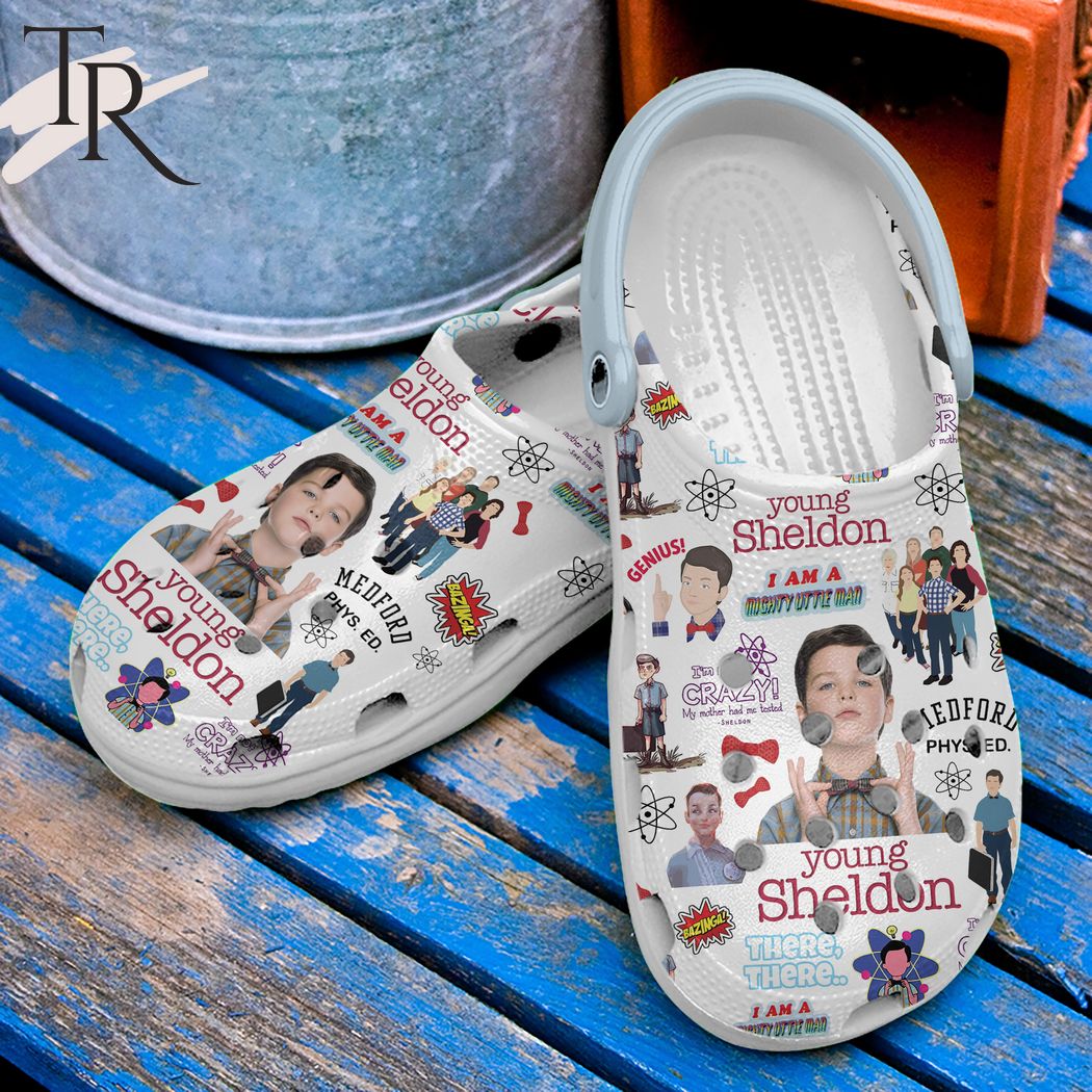 Alone And Happy Young Sheldon Crocs