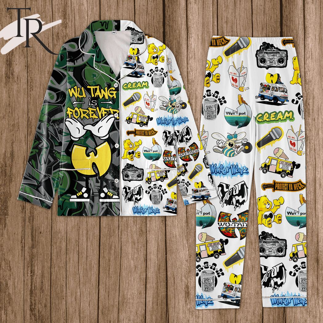 Wu-Tang Is Forever C.R.E.A.M Pajamas Set