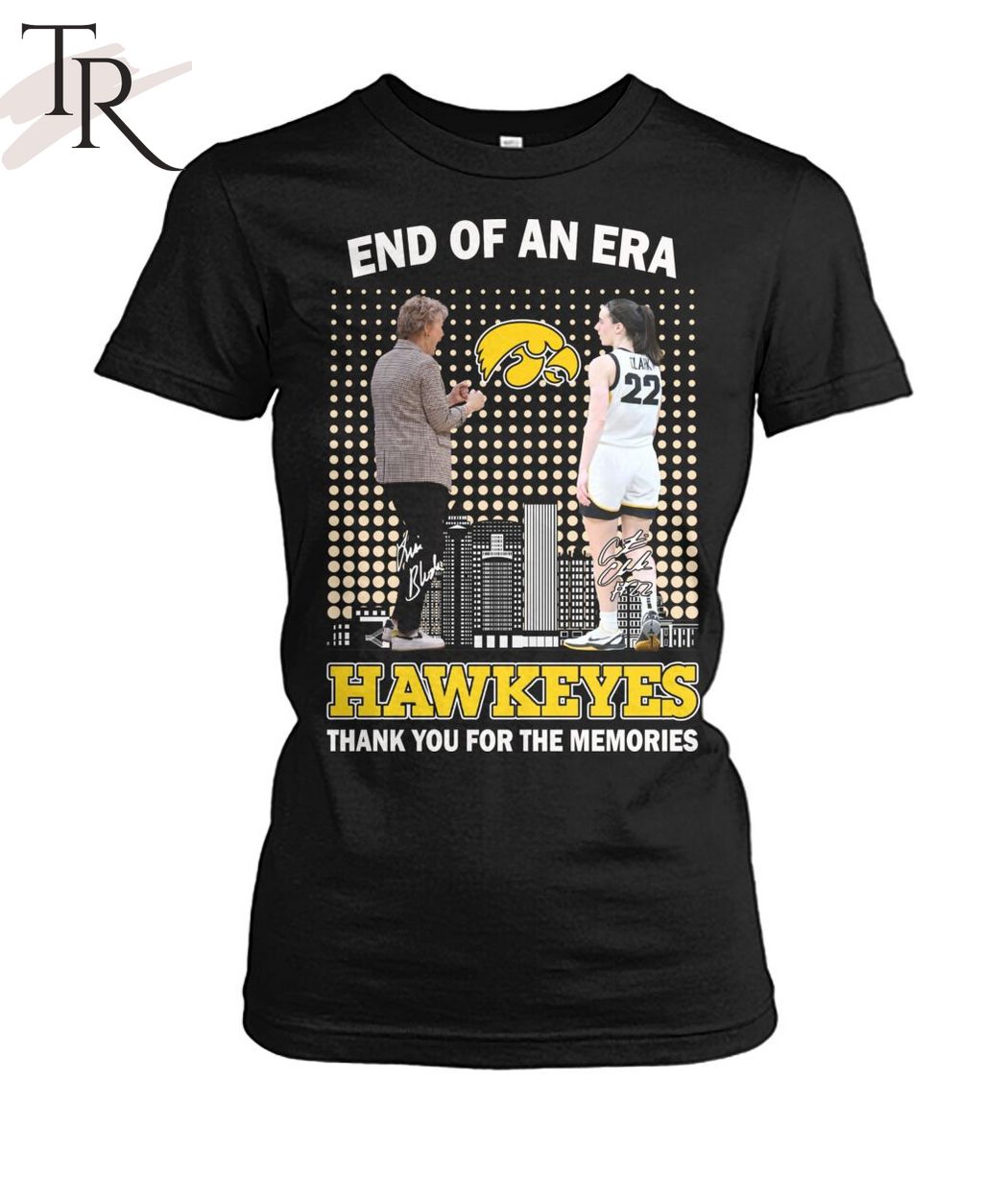 End Of An Era Lisa Bulder Hawkeyes Thank You For The Memories T-Shirt