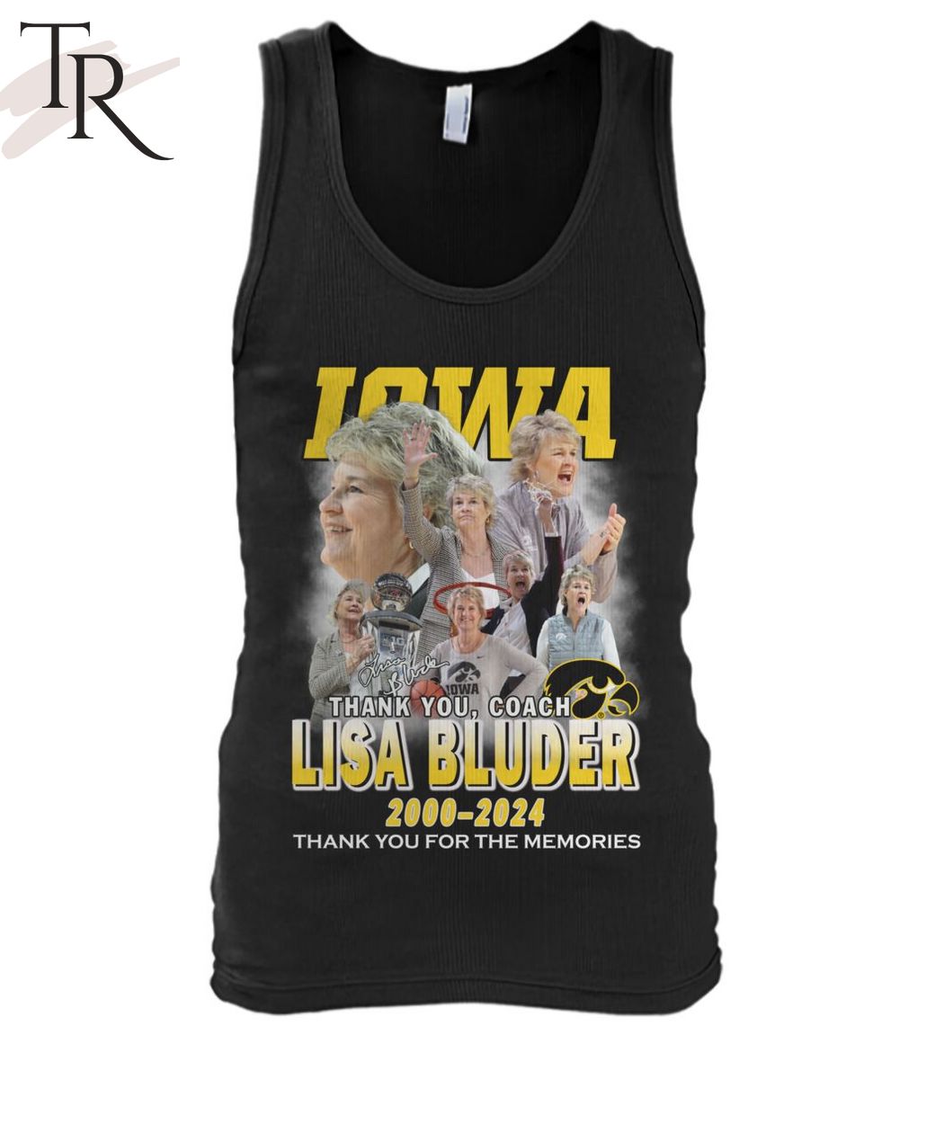 Iowa Thank You, Coach Lisa Bluder 2000-2024 Thank You For The Memories T-Shirt