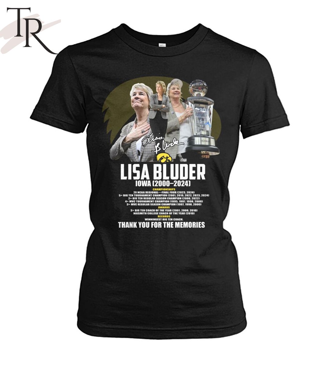 Lisa Bulder Iowa 2000-2024 Thank You For The Memories T-Shirt