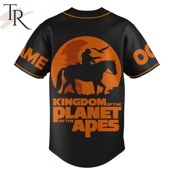 No One Can Stop The Reign Kingdom Of The Planet Of The Apes Custom Baseball Jersey