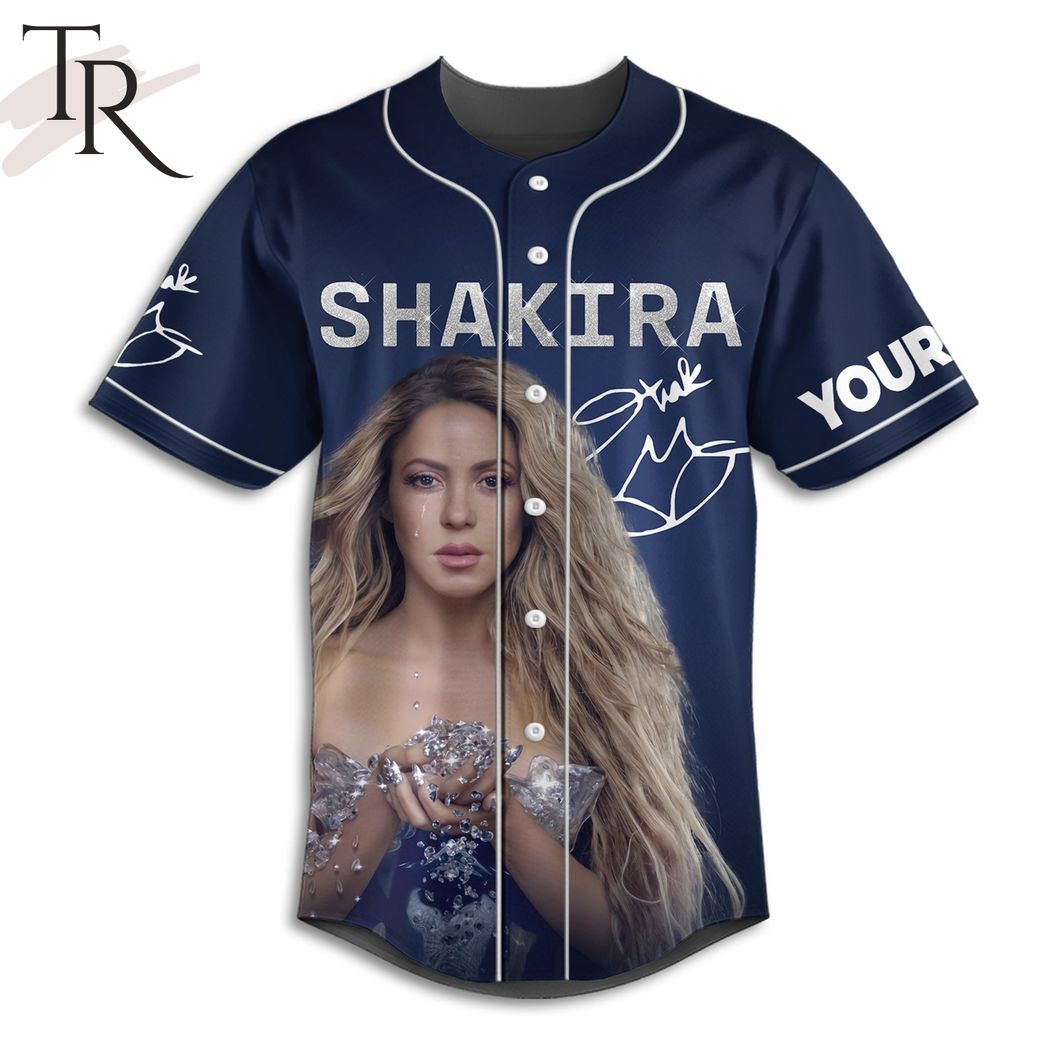 Shakira Custom Baseball Jersey