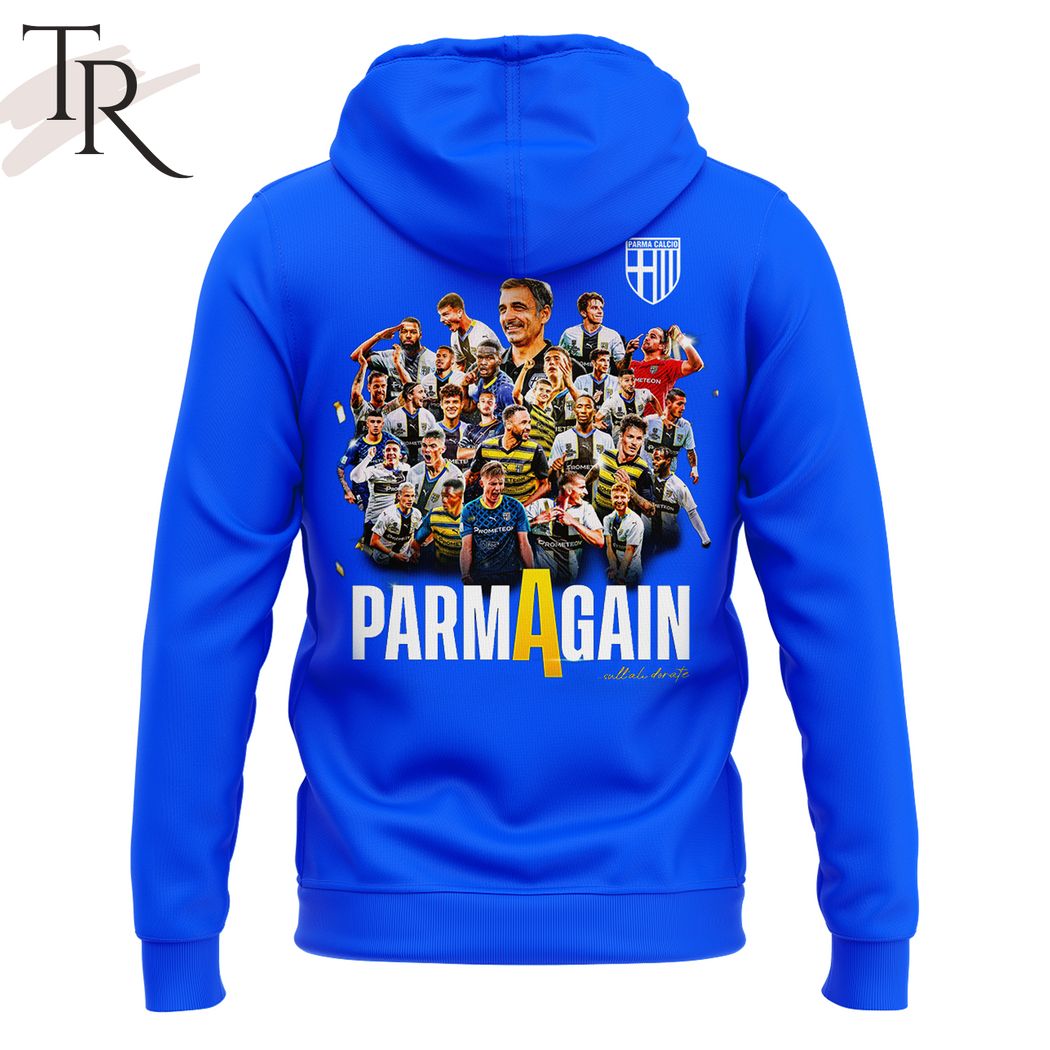 Parma Calcio 1913 Serie BKT 2023-2024 Hoodie, Longpants - Blue