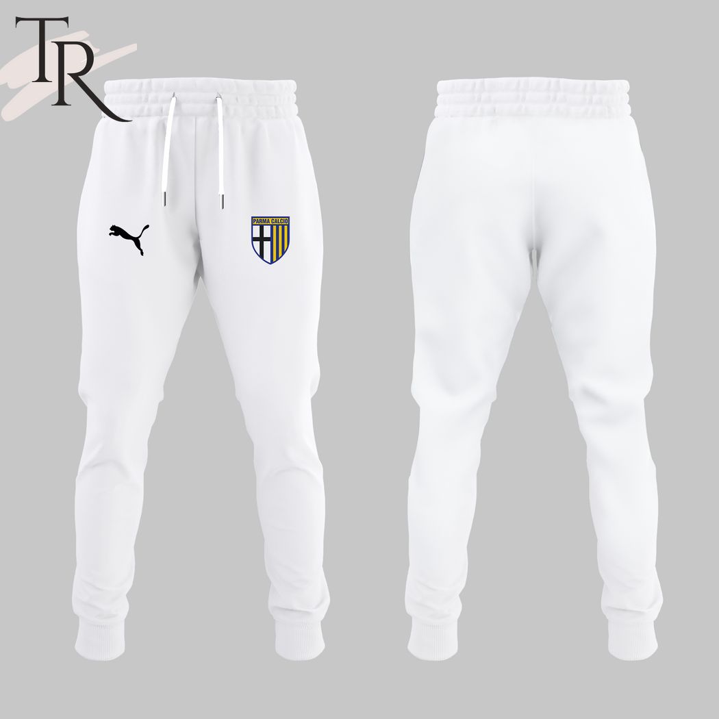 Parma Calcio 1913 Serie BKT 2023-2024 Hoodie, Longpants - White