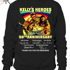 Kelly’s Heroes 50th Anniversary Thank You For The Memories T-Shirt