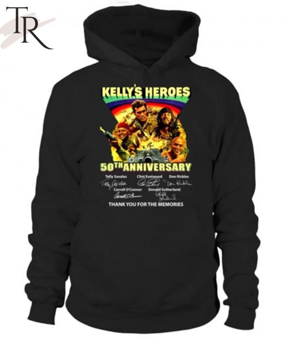 Kelly’s Heroes 50th Anniversary Thank You For The Memories T-Shirt