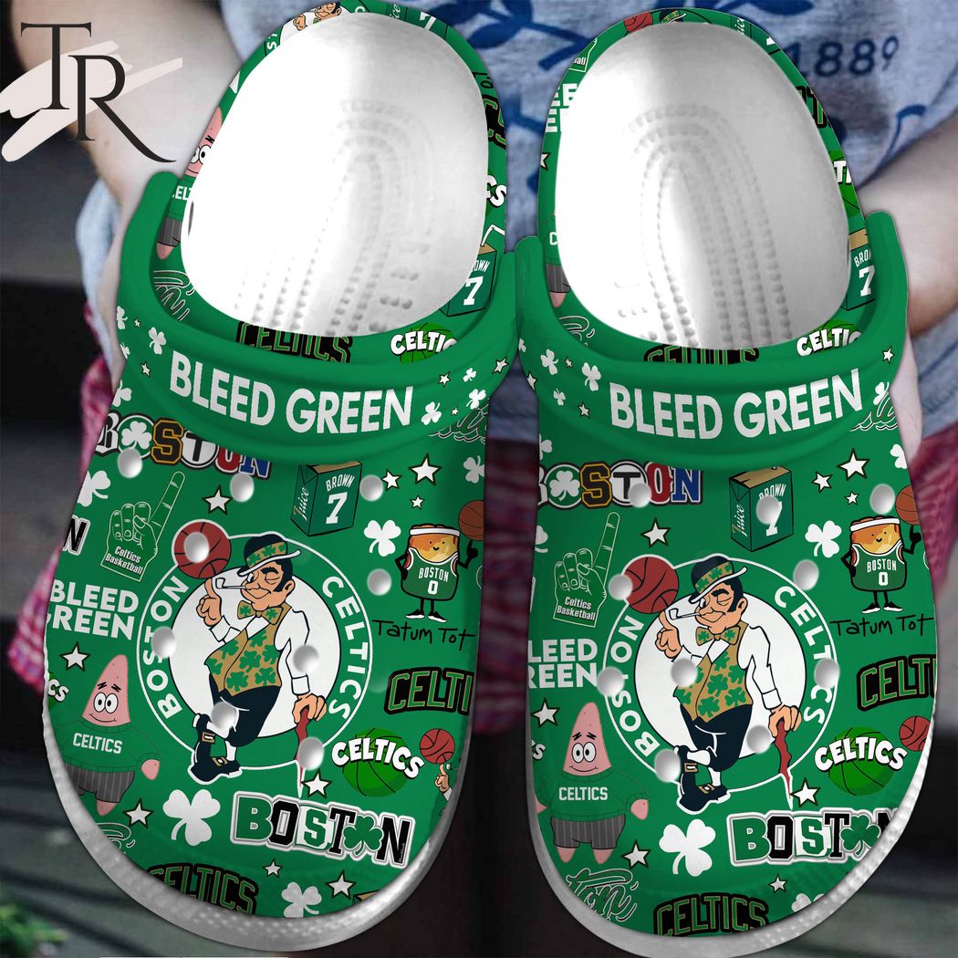 Bleed Green Boston Celtics Crocs
