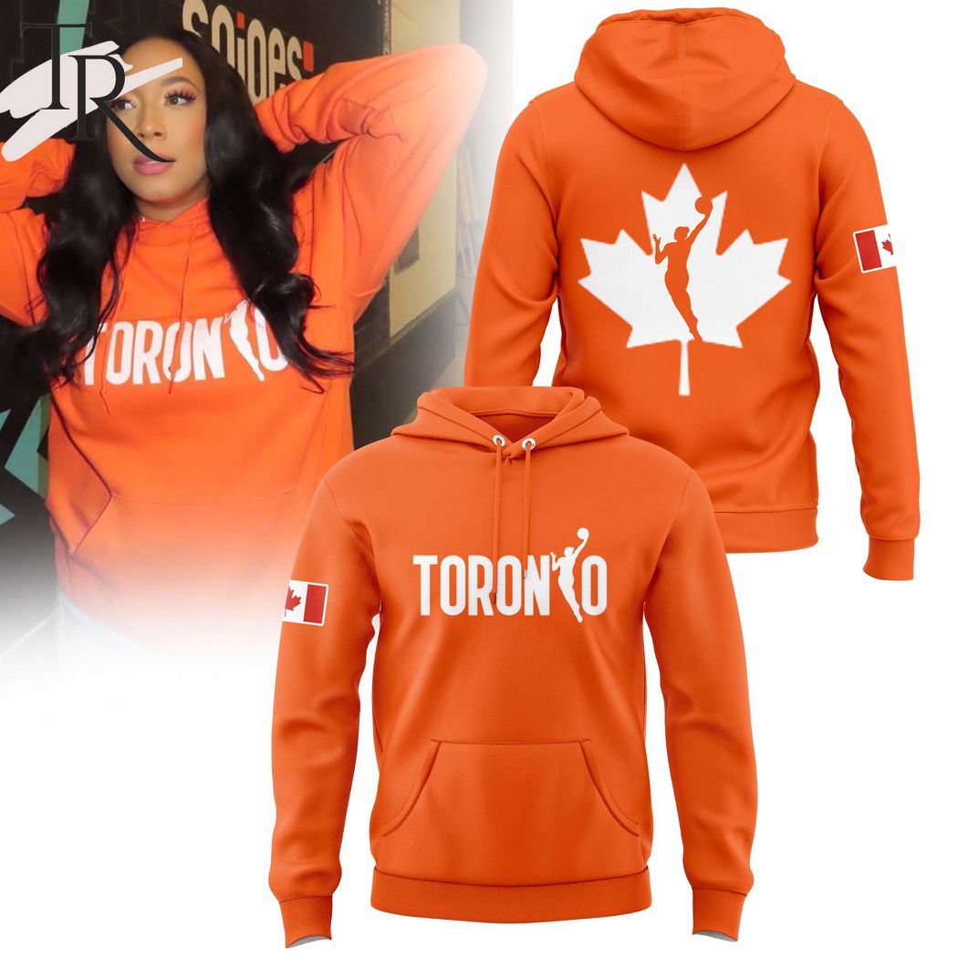 WNBA Toronto Orange Hoodie