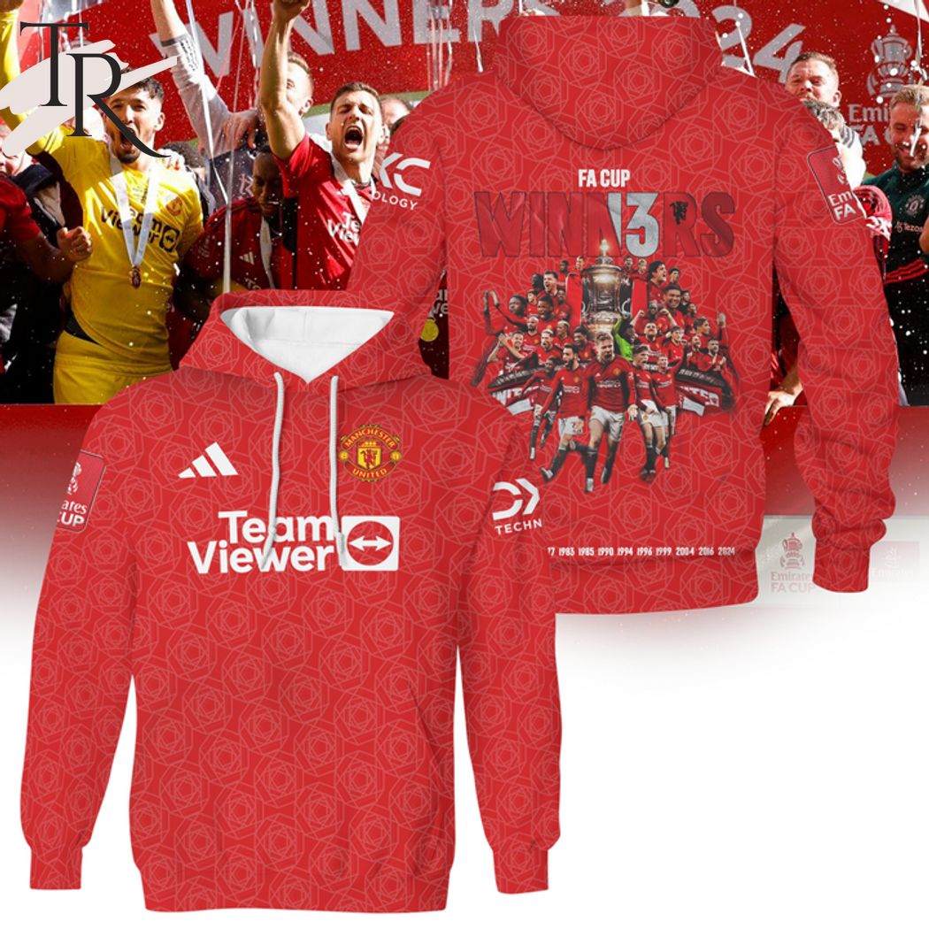 Manchester United FA Cup Winn3rs Hoodie