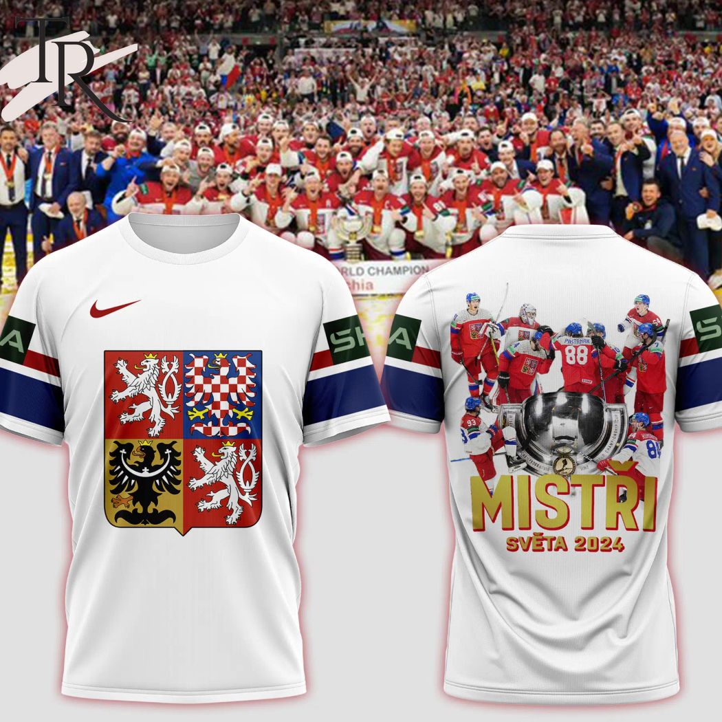 Czech Ice Hockey Association Champions Hoodie - White