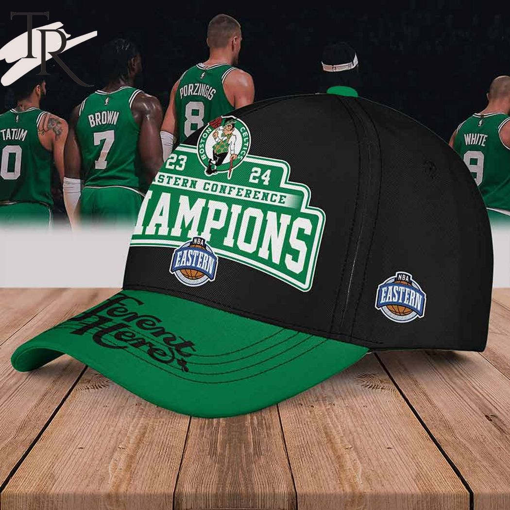 Boston Celtics 23-24 Eastern Conference Champions Classic Cap - Black