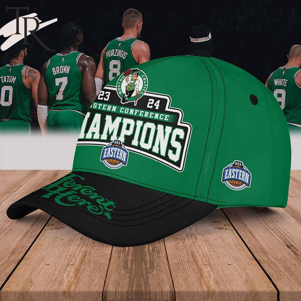Boston Celtics 23-24 Eastern Conference Champions Classic Cap - Green