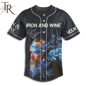 Iron And Wine Light Verse 2024 Custom Baseball Jersey