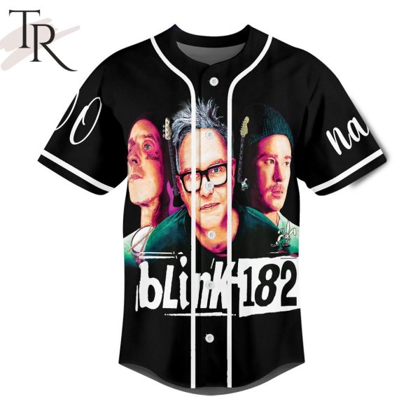 One More Time Tour Blink-182 Custom Baseball Jersey - Torunstyle