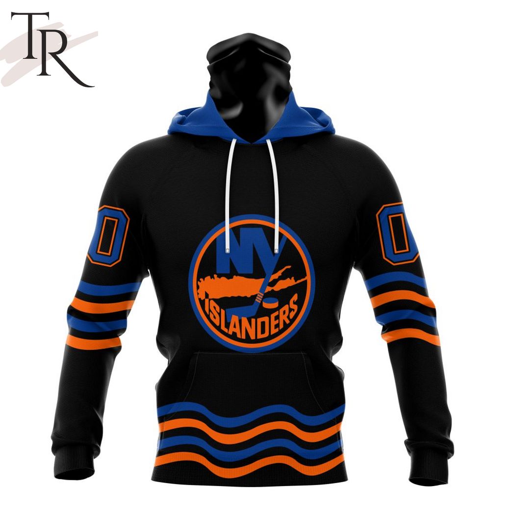 NHL New York Islanders Special Blackout Design Hoodie