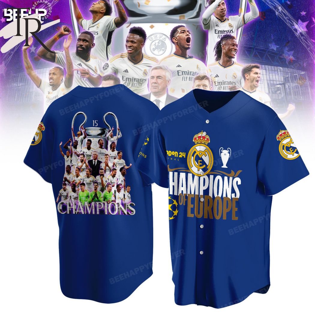 Real Madrid London 24h Final Champions Of Europe Hoodie - Blue