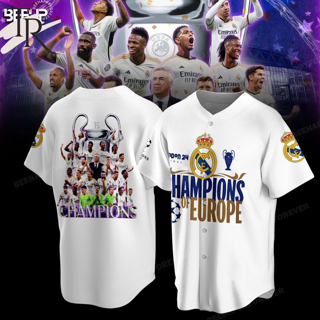 Real Madrid London 24h Final Champions Of Europe Hoodie - White
