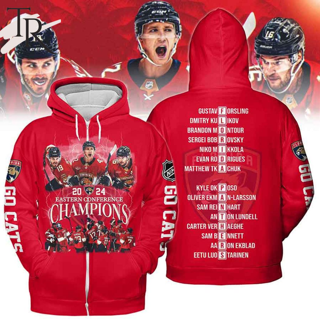 2024 Eastern Conference Champions Florida Panthers Hoodie