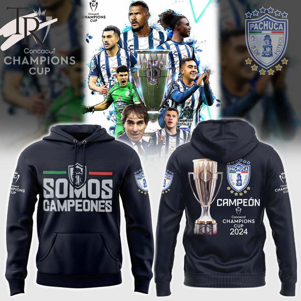 Pachuca Campeones Concacaf Champions Cup 2024 Hoodie