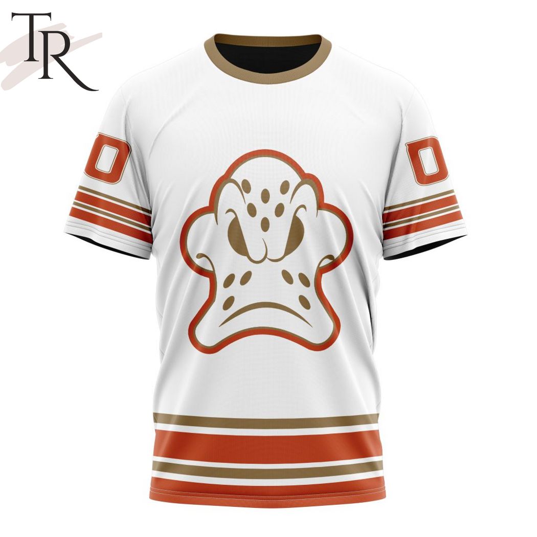 NHL Anaheim Ducks Special Whiteout Design Hoodie