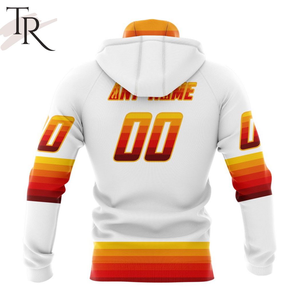 NHL Calgary Flames Special Whiteout Design Hoodie