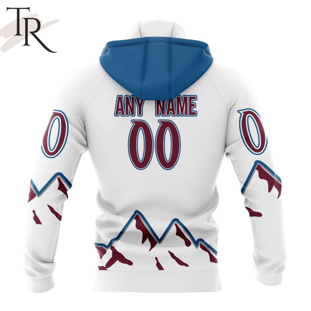 NHL Colorado Avalanche Special Whiteout Design Hoodie