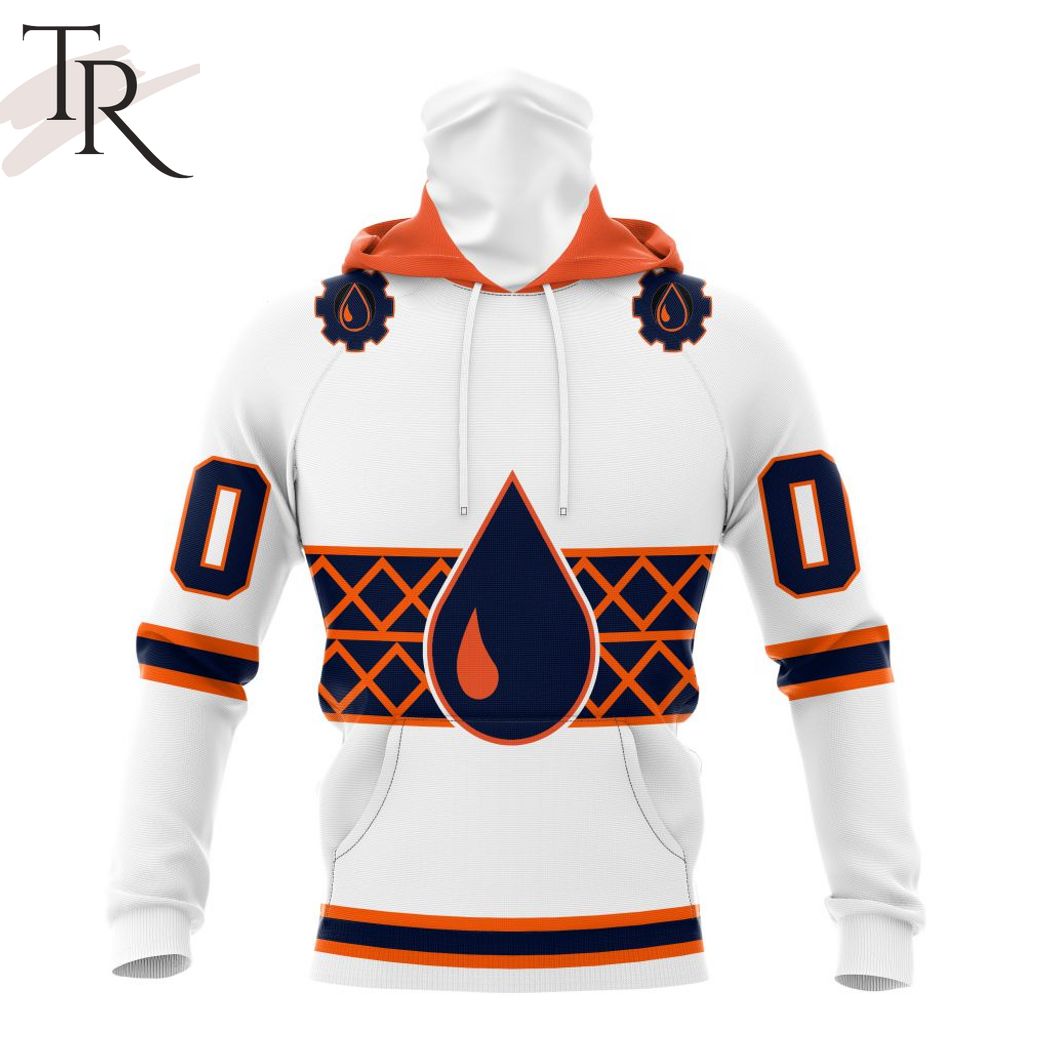 NHL Edmonton Oilers Special Whiteout Design Hoodie