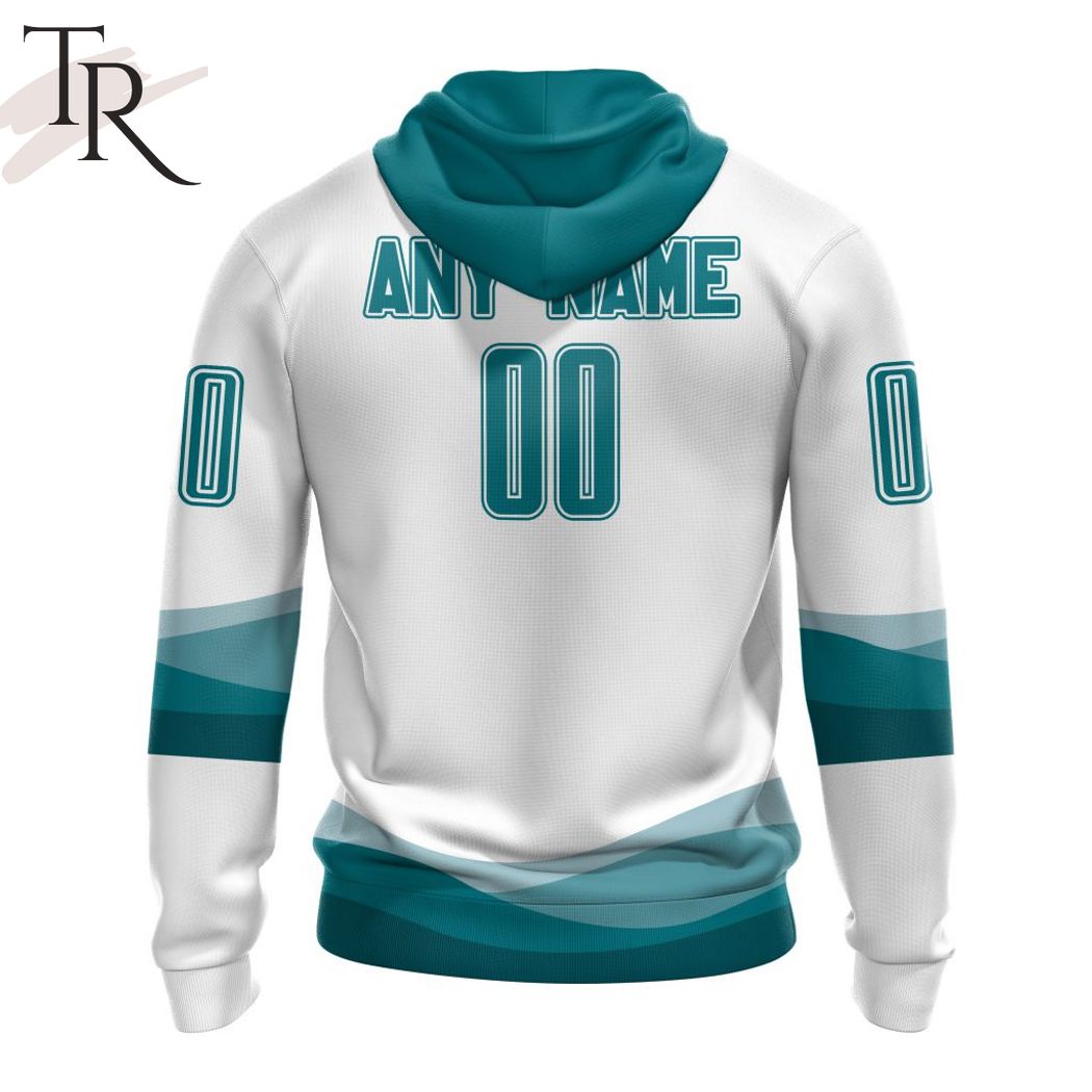 NHL San Jose Sharks Special Whiteout Design Hoodie