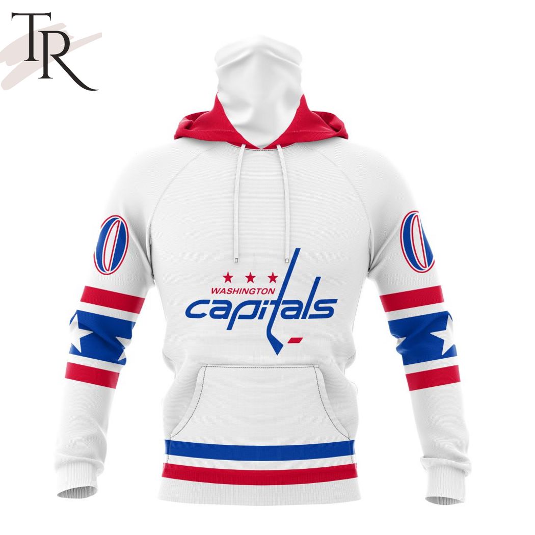 NHL Washington Capitals Special Whiteout Design Hoodie