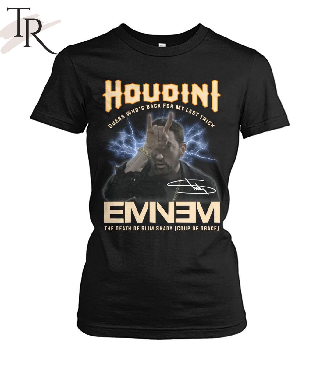 Houdini Guess Who's Back For My Last Trick Eminem The Death Of Slim Shady T-Shirt