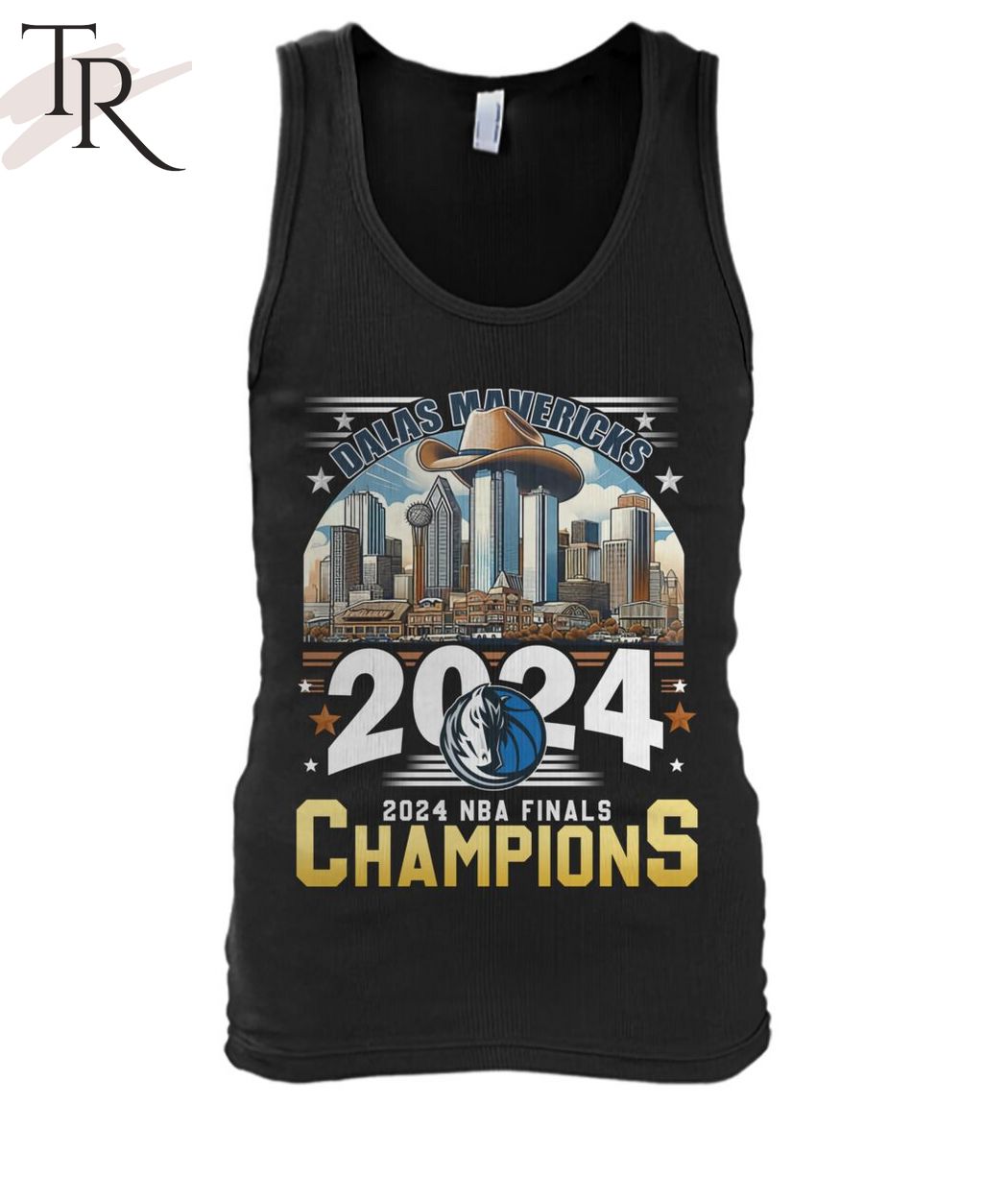 Dallas Mavericks 2024 NBA Finals Champions T-Shirt