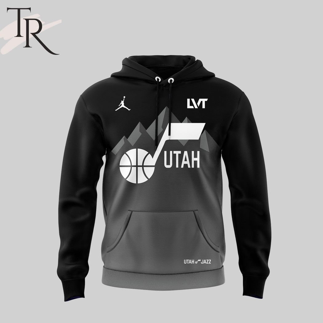 Utah Jazz New Hoodie - Black