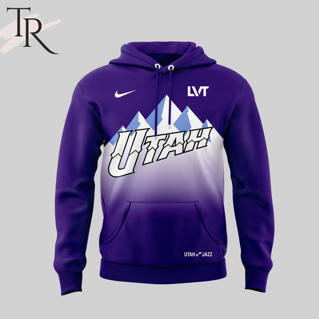 Utah Jazz New Hoodie - Purple