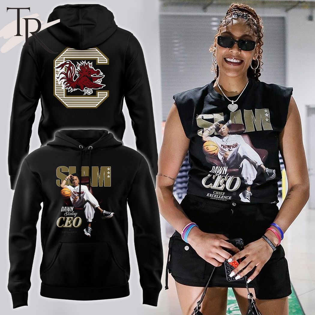 Slam Coach Dawn Staley CEO Chief Excellence Officer Hoodie - Black
