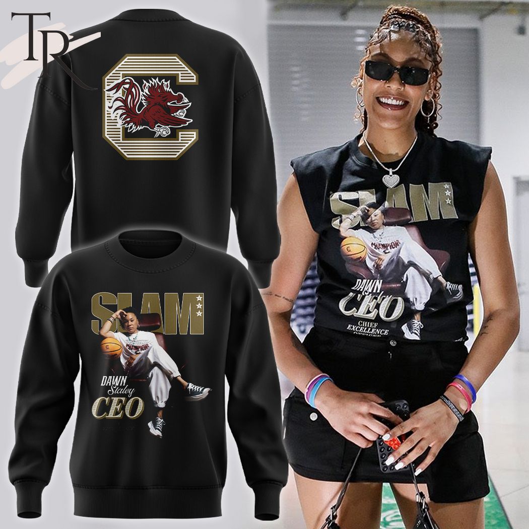 Slam Coach Dawn Staley CEO Chief Excellence Officer Hoodie - Black