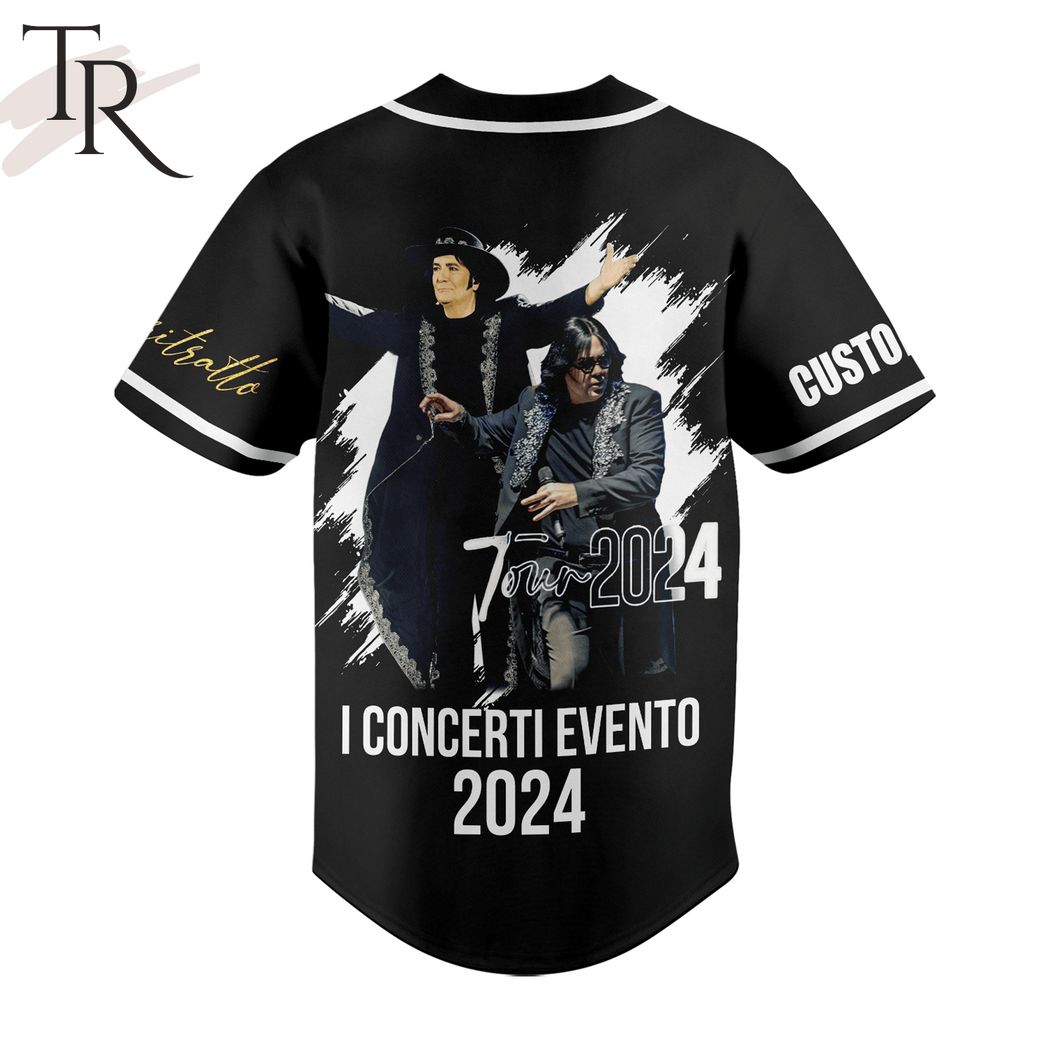 Renato Zero I Concerti Evento Tour 2024 Custom Baseball Jersey