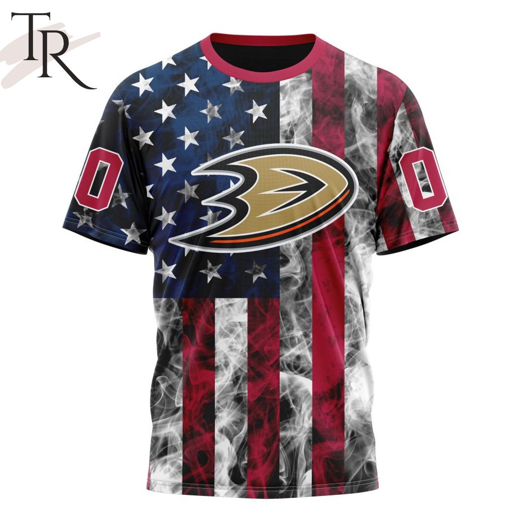 NHL Anaheim Ducks Special Design For Independence Day The Fourth Of July Hoodie