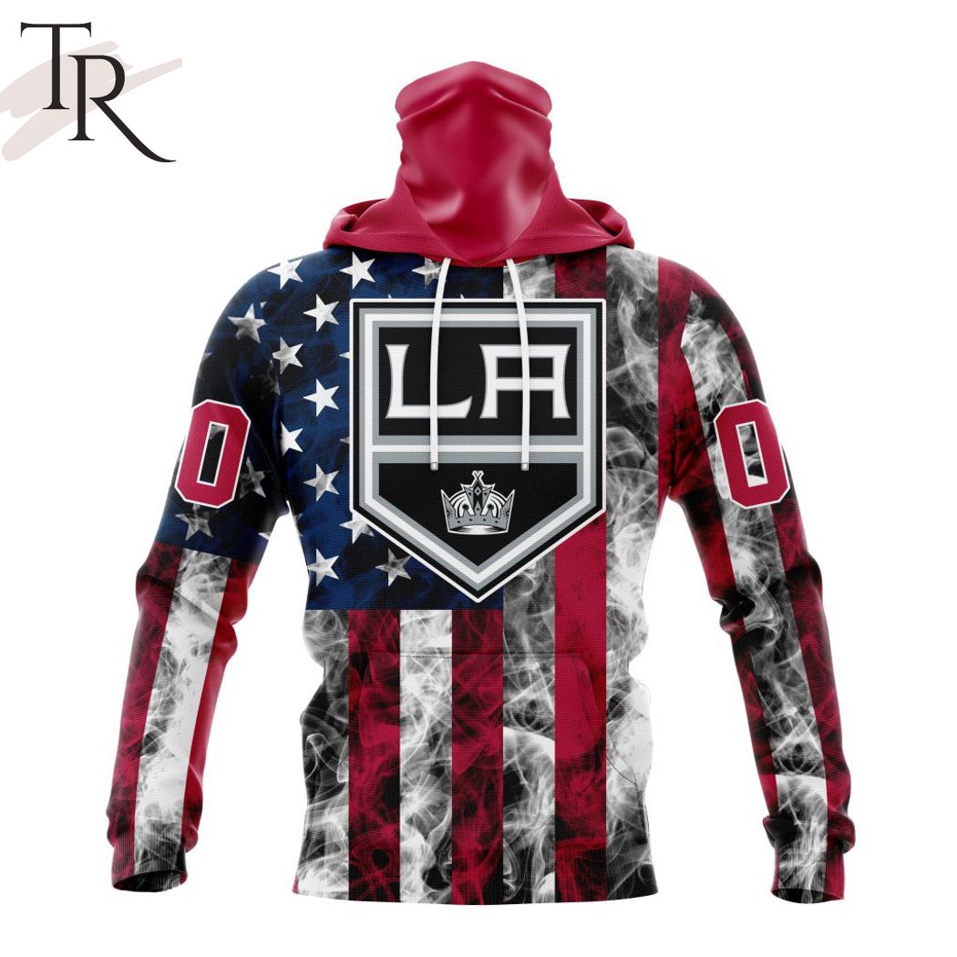 NHL Los Angeles Kings Special Design For Independence Day The Fourth Of July Hoodie