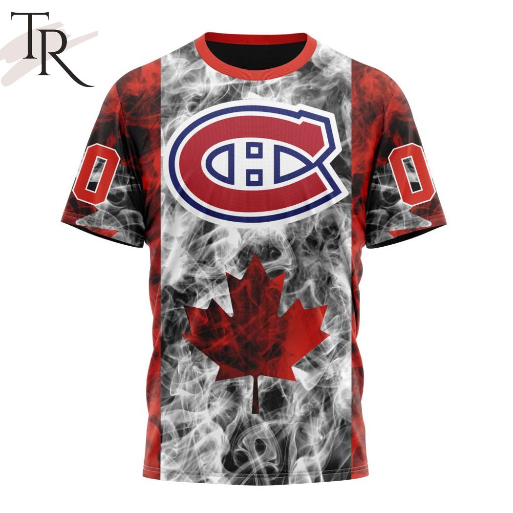 NHL Montreal Canadiens Special Design For Canada Day Hoodie