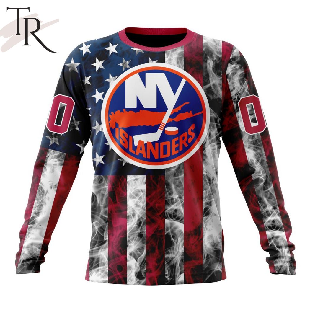 NHL New York Islanders Special Design For Independence Day The Fourth Of July Hoodie